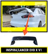 EVO X V1 REAR SPOILER FOR PROTON INSPIRA MITSUBISHI LANCER