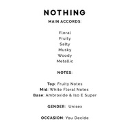 Usual Nothing Edp 50 Ml - Usual Scentlab & Brian Notodihardjo Original Best Seller