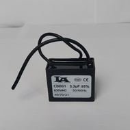 CBB60 LA 3.3UF 630VAC CAPACITOR 50/ 60Hz 2 CABLES