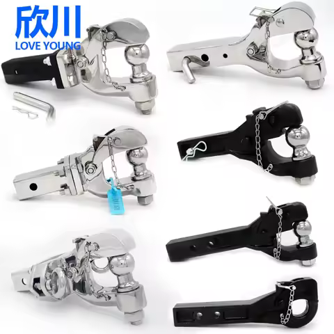 automobile rear stainless steel trailer hook Tomahawk tiger hook traction American 2-inch integrated