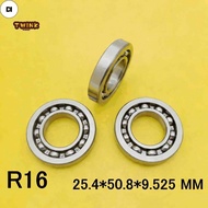 DI Bearing Steel Ball Bearing For R16 Open Type 25.4x50.8x9.525mm for Precision Use