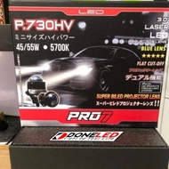 LAMPU PROJECTOR BILED PRO7 P730HV 3 INCH BLUE LENS H4