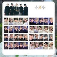 Kad gambar album muzik Jepun ketiga TXT, "Starkissed", yang menampilkan Choi Yeonjun, Choi Soobin, d