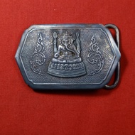 Ganesha Belt Buckle Phra Nakhon Teacher College Silver Old Things In The Early Era