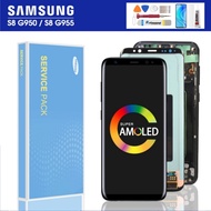 For Samsung S8 LCD Display G950 G950F Touch Screen Digitizer Assembly Replacement