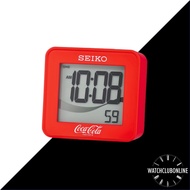 [WatchClubOnline] QHL903R Seiko Table Clock Digital Quartz Alarm Light Coca-Cola QHL903 QHL-903 QHL-903R