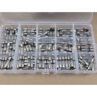( 10 pieces ) Glass Tube Fuse 0.1A 0.2A 0.25A 0.5A 1A 1.5A 2A 3A 4A 5A 8A 10A 12A 15A 20A 5x20mm