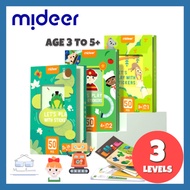 (Let's Play Sticker) Mideer Origami Cartoon Paper Learning Art and Crafts Children Birthday Christmas Present Gift