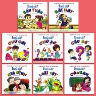Sách - Bài Thơ - Bài Hát - Câu Đố Dành Cho Bé (Bộ 8 Quyển)