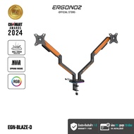 ERGONOZ ขาตั้งจอคอม แขนจับจอ ขาตั้งจอ ขาตั้งจอคอมพิวเตอร์ Monitor Arm รุ่น BLAZE สำหรับหน้าจอ 17 - 3