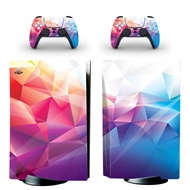 New style New PS5 Standard Disc Skin Sticker Decal Cover for PlayStation 5 Console and Controllers PS5 Disk Skin Vinyl new design