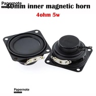 PAPERNOTE Full Frequency Speaker, 16 Core 40mm Internal Magnetic Speaker, Portable Square 4 Euro 5w 