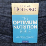 the optimum nutrition Bible optimum living made easy by Patrick Holford