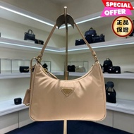 🎉新品好折扣✨Prada 1N204M Re-Edition 2005 Re-Nylon 肩背包 軟木棕色