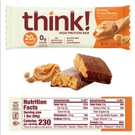 Thanh Protein Bar không đường Think!( gymer eat clean keto tiểu đường)
