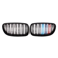 E90 LCI glossy M Color M style  Front kidney grille for BMW 3-series E90 2008-2011 Double-line Car bumper GRILL