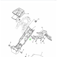 Collar bosh bracket rear mudguard mount R15 V2 90387-068G0 genuine original Yamaha YGP