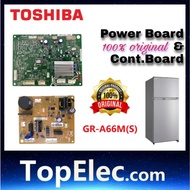 Original Toshiba FRIDGE GR-A66Ms(S) GR-A66M  part Control Board 44T60786 Power board 44t60734 A66M G