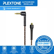 ♛☃✟PLEXTONE DX6 [WIRES ONLY] 3 Hybrid Drivers Detachable Headphones Noise Reduction In-Ear Earphones