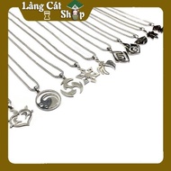 Jewelry Metal Necklace 7 Elements in Genshin Impact Game