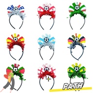 PA-HOME Football Event Headband, Flag Design National Team Flag Headband, Event Souvenir Soccer Fan 