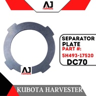 Separator Plate DC70 Kubota Harvester Part : 5H493 -17520