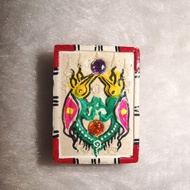 Small Salika Phim Lek 🕊️ Version Phra Phrom 人缘鸟小模 ，背面四面佛小金身 By Kruba Krissana