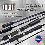 NEW 2025 TACHI REEF MASTER 1 PCS Rod MH H Medium Heavy Casting BC Spinning 5'8" 6' Joran Mancing Kol