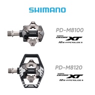 SHIMANO DEORE XT SPD PEDAL M8100 & M8120 OFF ROAD PEDAL WITH CLEAT MOUNTAINBIKE