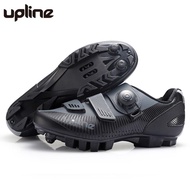 【COD】Upline Cycling Shoes Mountain Cycling Shoes Professional Breathable Self-Supporting Sneakers Men's MTB Bicycle Shoes