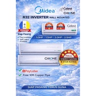 Midea Aircond Inverter Harga Siap Pasang