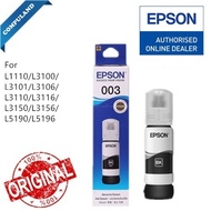 Epson 003 Original Ink Refill | for Epson L1110, L1210, L3100, L3110, L3116, L3150, L3156, L3210, L3