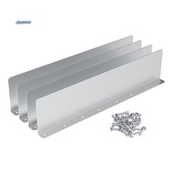 4Pcs Gutter Valley Splash Guard Rain Drip Gutter Guard For Shingle Roofs Corner