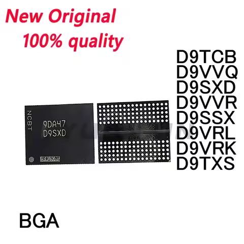 1/PCS New Original D9TCB D9VVQ D9SXD D9VVR D9SSX D9VRL D9VRK D9TXS BGA DDR5 video memory particles c