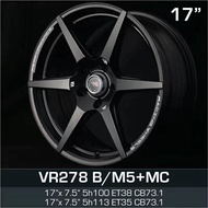 AD 17 inch 7.5JJ 5X100 / 5X113 ET35/38 ORI CAR SPORT RIMS WHEELS VR278