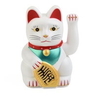 5inch Rifeng Electric Waving Lucky Cat Cashier New Store Opening Gift Wealth Waving Hand Cat Chinese