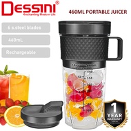 DESSINI ITALY 460mL USB Rechargeable Portable Bottle Juicer Blender Chopper Grinder Mixer Smoothie /