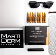 Tinh Chất Marti Derm Black Diamond Skin Complex Advanced Ampoule