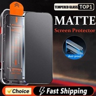 High-quality Oleophobic Coating Dust Free Installation Screen Protector For IPhone 16 15 14 13 12 11