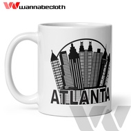 Atlanta USA Mug Atlanta America Mug America Souvenir Gift Mug World City Mug Atlanta Mug USA v9