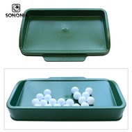SONONIA Golf Ball Tray, Durable Silicon Large Golf Ball Container Golf Driving Range