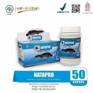 ALBUMIN Guaranteed ORIGINAL BPOM Snakehead Fish Extract NataPro Albumin capsules containing 50 capsu