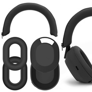 ชุดฟองน้ำครอบหูฟังซิลิโคน Geekria ใช้ได้กับ WH-1000XM5 Sonyหูฟังไร้สาย WH1000XM5เคสป้องกันรอยขีดข่วน