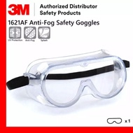 3M 1621 AF Safety Goggle ANTI FOG 3M 1621AF Lab Goggle Glasses