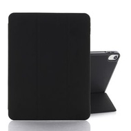 全城熱賣 - 背貼膚感平板保護套 帶三折支架 適用於 iPad mini 6（黑色）