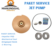 PAKET SERVICE POMPA AIR JETPUMP SHIMIZU JET PUMP 260 267 268 375 BIT / Kipas Impeller Inpeler Mesin