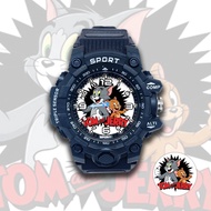 Tom and Jerry 03 Waterproof Sport Watch for Boys with FREE Spare Battery TM3XSPORT
