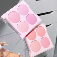 Herorange 4 Color Blush Palette Long-lasting Smooth Blush Makeup Matte Face P8k1