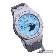 Casio GA-2100 改裝 Tiffany blue 系列  手錶 生日禮物 情人節禮物