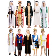 [Children's Costume] Costume Children's King Greece Robe Aladdin Prince Clothes Stage Costume